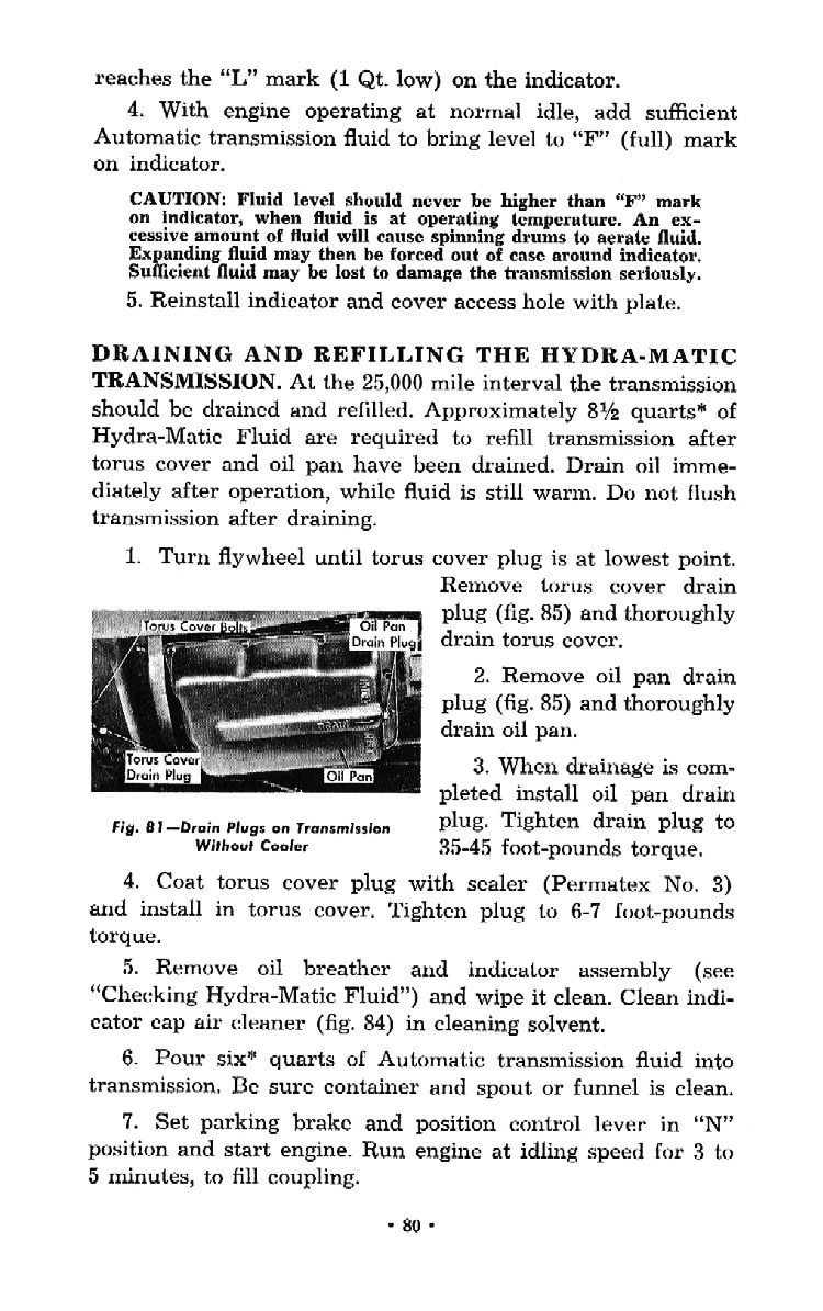 1956 Chevrolet Trucks Operators Manual Page 9